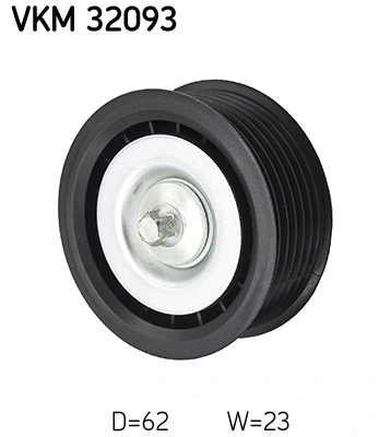 VKM32093 SKF Rolka prowadząca, kierunkowa paska napędowego