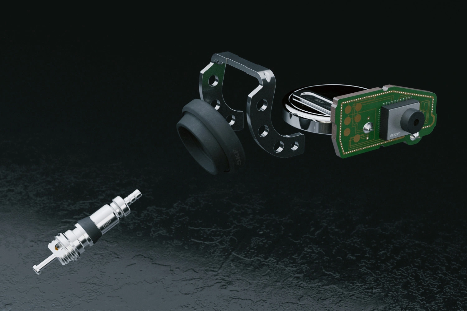 Czujnik ciśnienia w oponach Audi A4 8E2