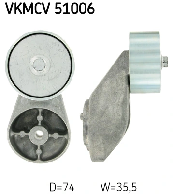 VKMCV51006 SKF