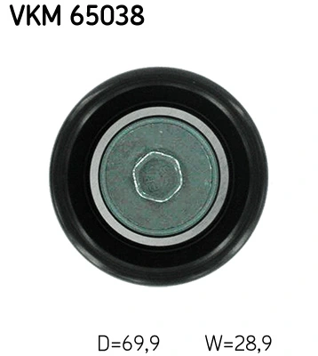 VKM65038 SKF Rolka prowadząca, kierunkowa paska napędowego