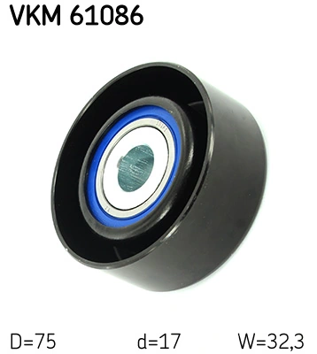 VKM61086 SKF Rolka napinacza paska napędowego