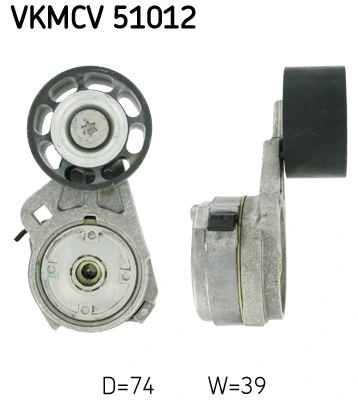 VKMCV51012 SKF