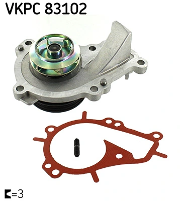 VKPC83102 SKF Pompa chłodząca wodna