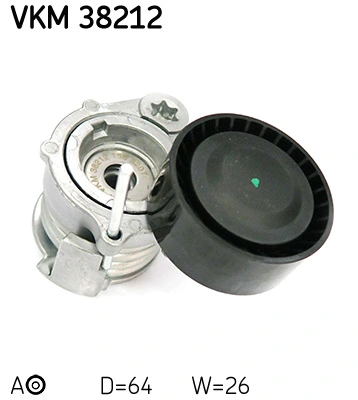 Do koszyka Rolka napinacza paska napędowego BMW 1  E81
