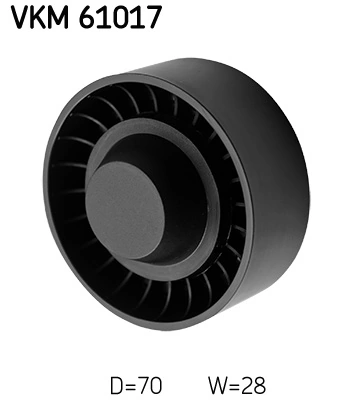 VKM61017 SKF Rolka prowadząca, kierunkowa paska napędowego