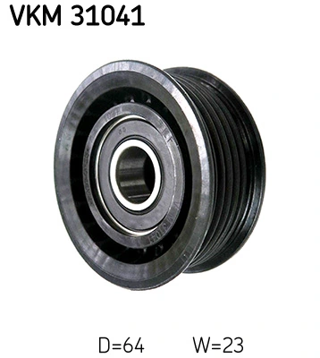 VKM31041 SKF Rolka prowadząca, kierunkowa paska napędowego