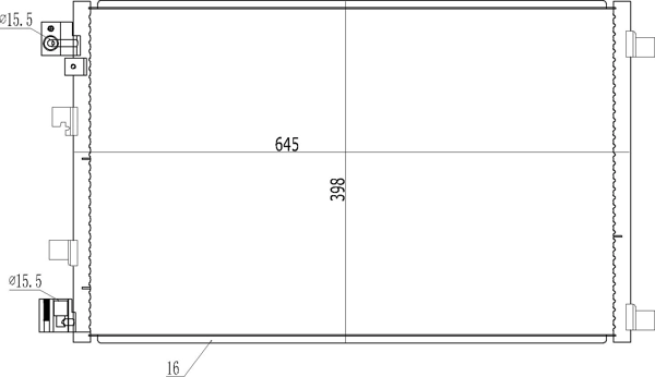 Chłodnica klimatyzacji Nissan Qashqai +2 I SUV (J10) (2007 - 2014) cena, od 116,85 USD