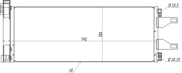 Do koszyka Chłodnica klimatyzacji Fiat Ducato III 250