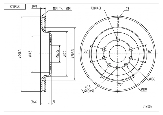 Tarcza hamulcowa tylna Opel 93186301 cena, od  