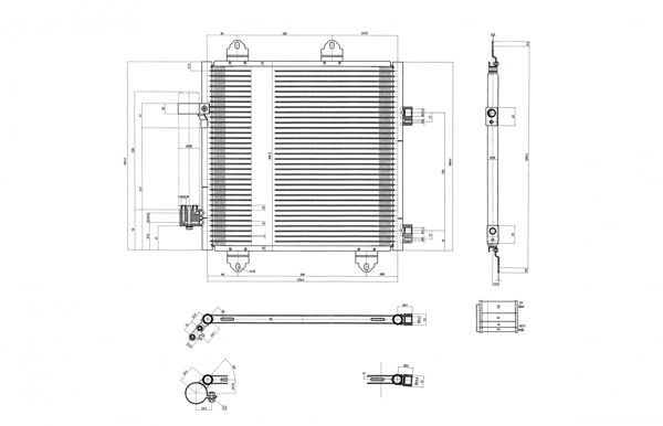 Chłodnica klimatyzacji Citroen C1 I hatchback (PM, PN) (2005 - 2014) cena, od 65,01 USD