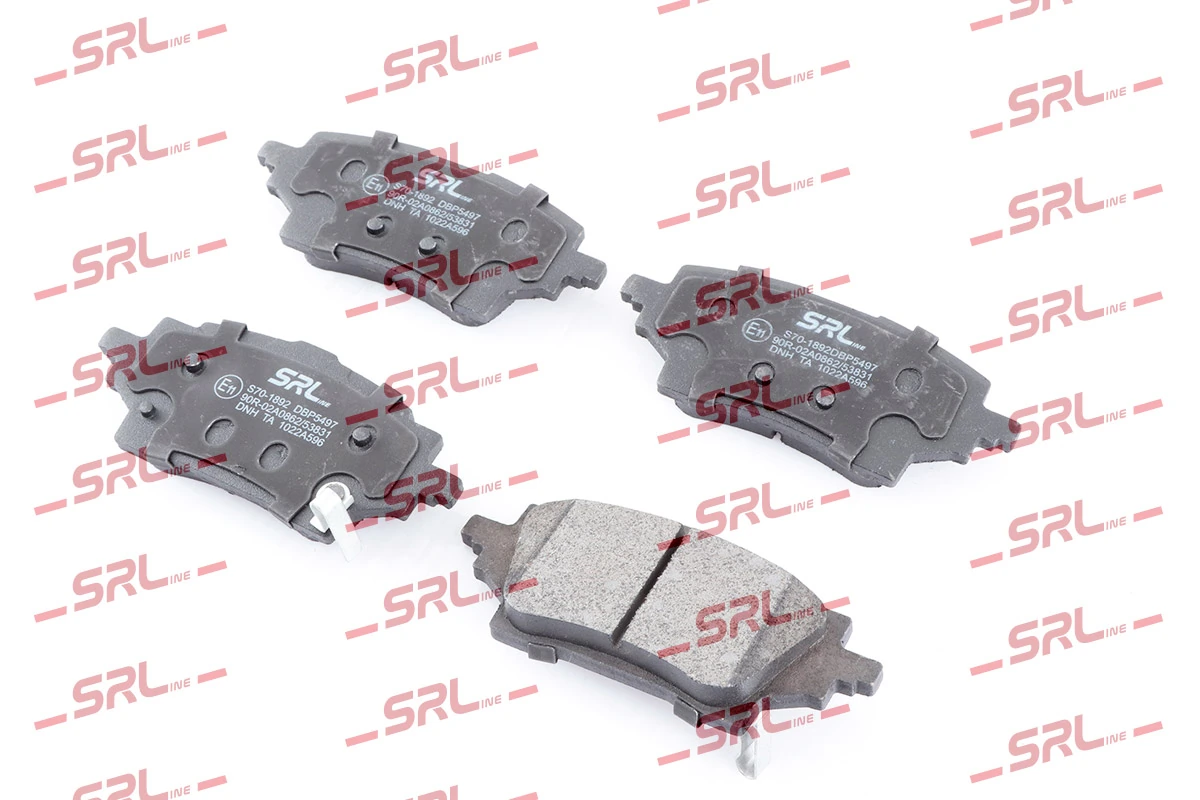 Okładziny (klocki) do hamulców tarczowych tylne do Toyota Corolla  E21