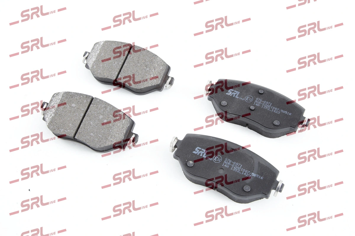 Do koszyka 8550502470 Renault (RVI) Klocki hamulcowe przednie tarczowe