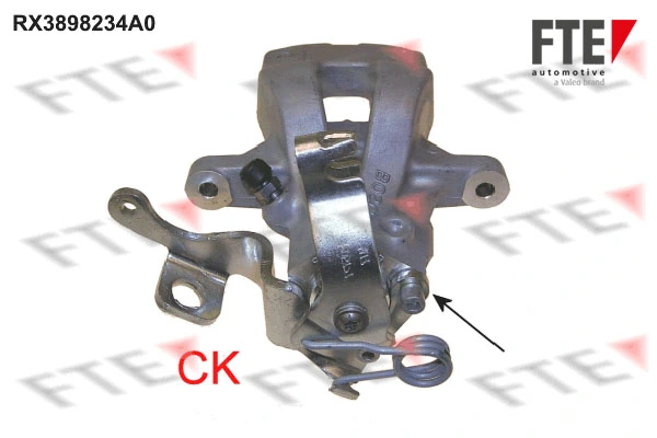 Do koszyka Zacisk hamulcowy tylny prawy Citroen C4 GRAND PICASSO I UA