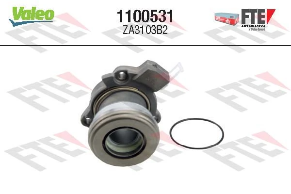 Do koszyka 1666661680 Peugeot/Citroen Cylinder roboczy sprzęgła (wysprzęglik) w komplecie z łożyskiem wyciskowym
