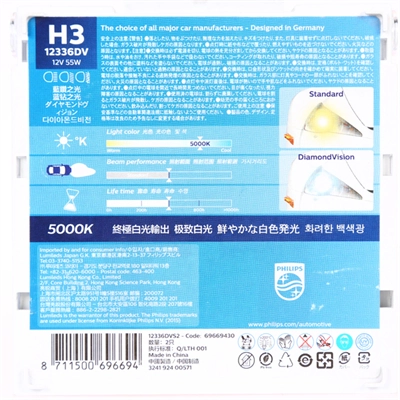 Żarówka halogenowa Philips 12336DVS2 cena, od 3,70 USD