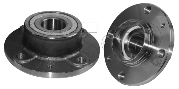 Do koszyka Piasta tylna Peugeot 406  8B