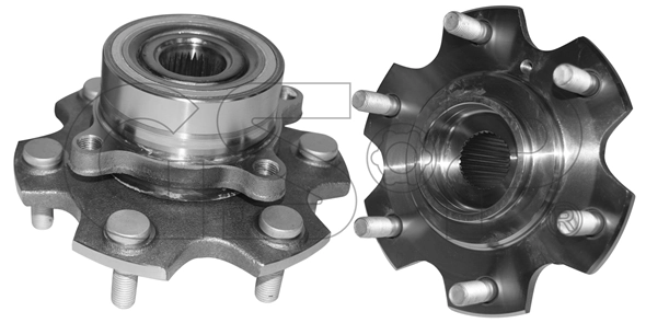  Piasta przednia Mitsubishi Pajero 3