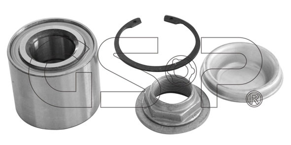 Lożysko piasty tylnej do Peugeot 3008 I 0U