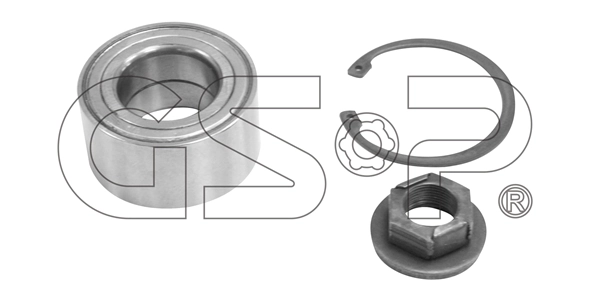 Łożysko piasty przedniej do Mazda 2 I DY