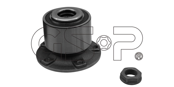 Do koszyka Piasta tylna Opel Vivaro C K0