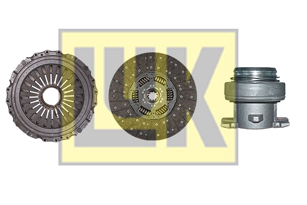 Do koszyka 500376219 Iveco Zestaw sprzęgła (3 części)