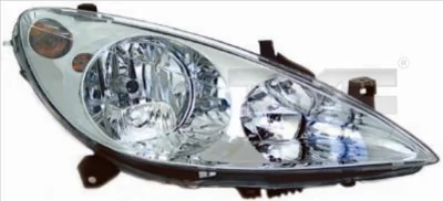 Reflektory Peugeot 307