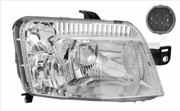 Reflektor prawy Fiat Panda II hatchback (169A) (2003 - 2013) cena, od 88,96 USD