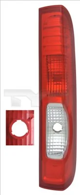 Lampa zespolona tylna prawa Opel Vivaro A