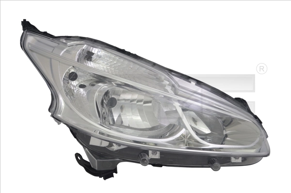 Reflektor lewy Peugeot 208 I hatchback (CA, CC) (2012 - 2021) cena, od 184,75 USD