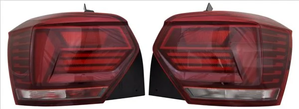 Lampa zespolona tylna prawa do Volkswagen Polo VI AW1, BZ1, AE1
