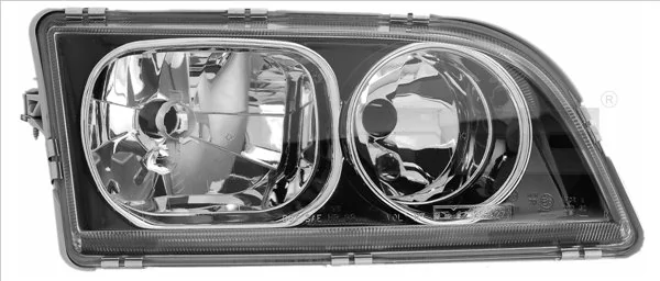 Reflektor prawy do Volvo S40 II MS
