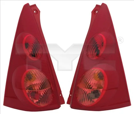 Lampa zespolona tylna prawa Peugeot 107 hatchback (2005 - 2016) cena, od 65,01 USD