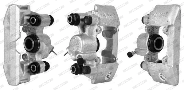 Zacisk hamulcowy tylny lewy Toyota Yaris NCP2