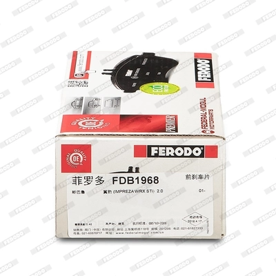 Klocki hamulcowe przednie tarczowe Ferodo FDB1968 cena, od 33,38 USD