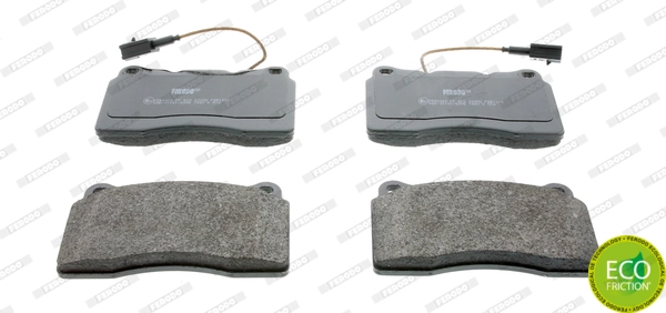 Klocki hamulcowe przednie tarczowe Ferodo FDB1334 cena, od 33,48 USD
