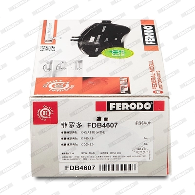 FDB4607 Ferodo Klocki hamulcowe przednie tarczowe