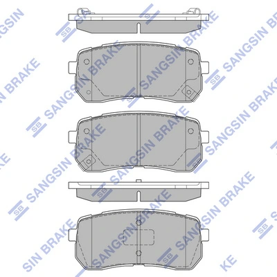 Okładziny (klocki) do hamulców tarczowych tylne KIA Carnival III