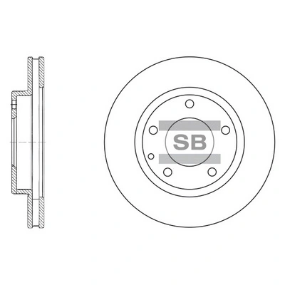 Tarcza hamulcowa przednia FAW GA4Y3325XJL1
