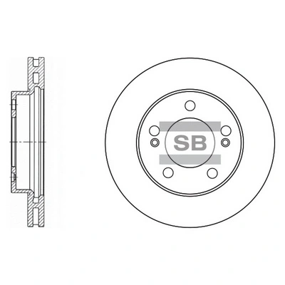 Do koszyka 4144109100 Hyundai/Kia Tarcza hamulcowa przednia