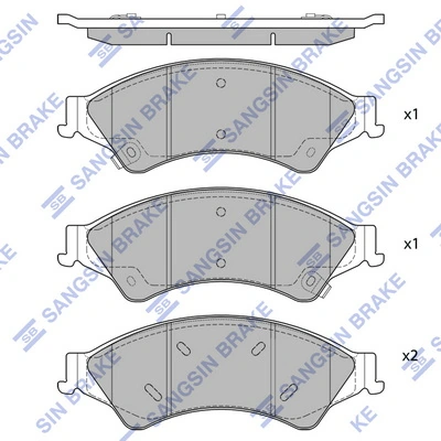 Klocki hamulcowe przednie tarczowe Mazda UCYE3323Z cena, od 34,80 USD