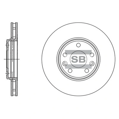  Tarcza hamulcowa przednia Renault Latitude 
