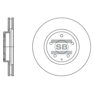 Do koszyka Tarcza hamulcowa przednia Mazda CX-5 I KE, GH