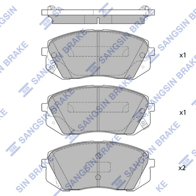 231295 Power Stop Klocki hamulcowe przednie tarczowe