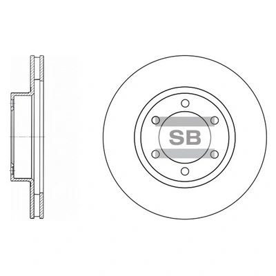 Tarcza hamulcowa przednia do Lexus GX 470 