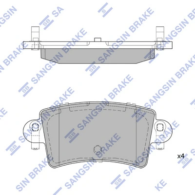 Okładziny (klocki) do hamulców tarczowych tylne Opel Movano A awangarda (F9) (1997 - 2010) cena, od 25,03 USD