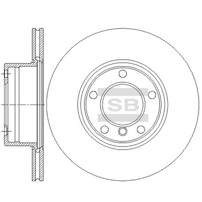 Tarcza hamulcowa przednia BMW 5 sedana (E39) (1995 - 2003) cena, od 55,23 USD
