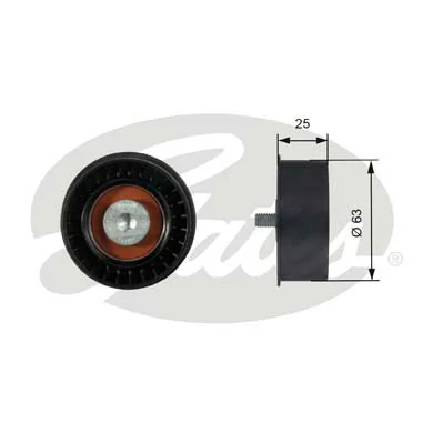 Do koszyka Rolka prowadząca kierunkowa paska rozrządu Opel Vectra C 