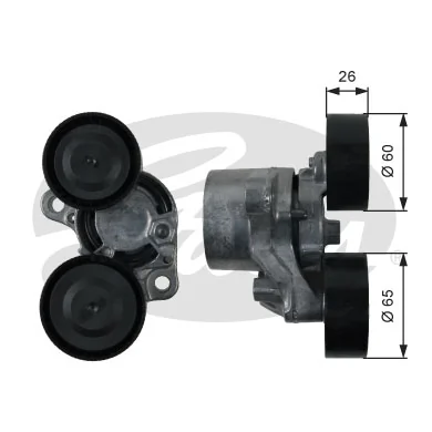 Do koszyka Napinacz paska napędowego BMW X5  F15, F85