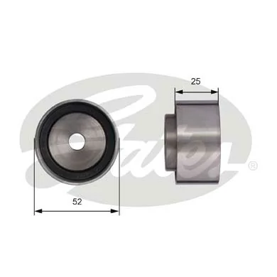 Do koszyka Rolka prowadząca kierunkowa paska rozrządu KIA Clarus  K9A