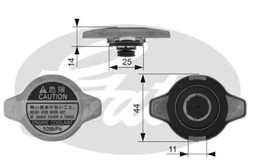 Do koszyka Pokrywa (korek) chłodnicy Lexus LX 470 UZJ100